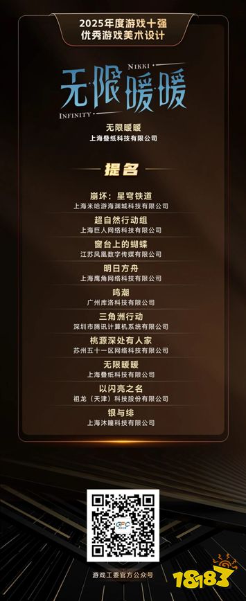 中国音数协公布年度“游戏十强”：《三角洲行动》《燕云十六声》等获奖