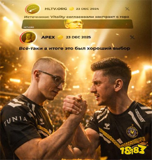 apEX力证ropz转会价值:九冠两亚印证