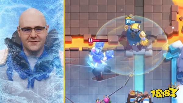 皇室战争最新精英卡：精英冰人暴风雪领域登场！