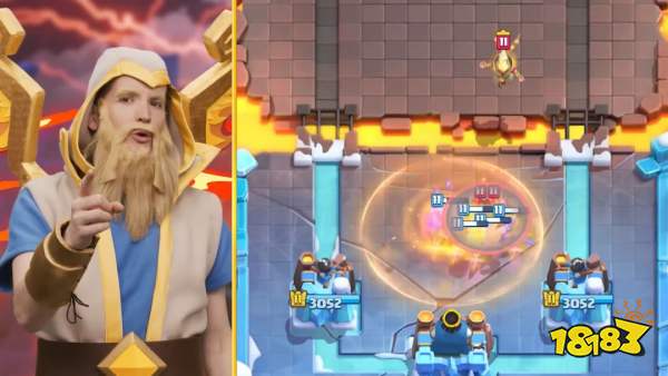 皇室战争最新火法精英卡：空中形态与范围灼烧！