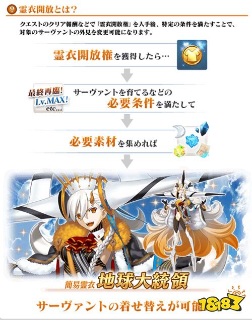 《Fate/Grand Order》日版推出新剧情「？？？」 追加U-奥尔嘉玛丽简易灵衣「地球大总统」