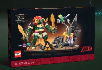 塞尔达传说时之笛乐高套装公开 重现最终决战场景3月发售