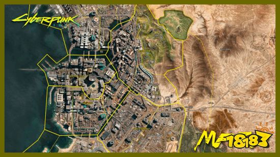 赛博朋克2077第一人称跑酷与城市探索截图