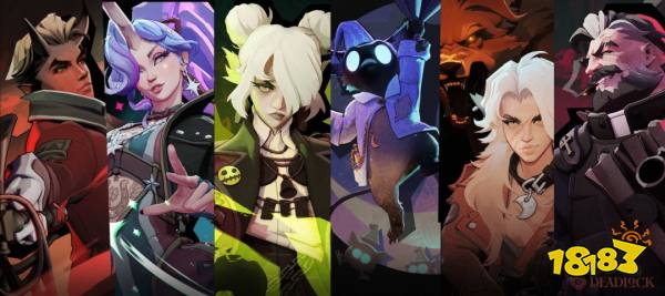 死锁Deadlock部分新英雄原画或概念图