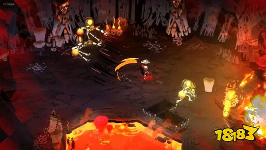 哈迪斯游戏角色互动及叙事画面