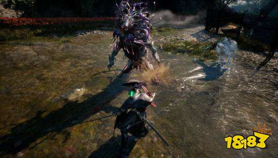 轮回之兽游戏战斗或场景演示画面