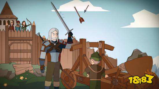 王权巫师游戏艺术风格与场景一