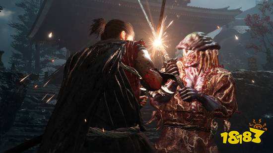 鬼武者剑之道游戏官方宣传图或宫本武藏角色设定图