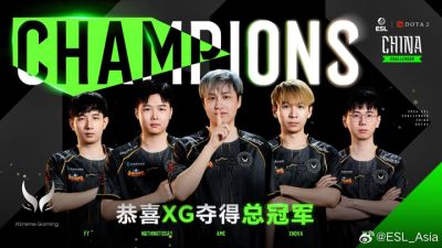 XG国内霸主携手YB出征ESLONE，BLAST S6即将开战