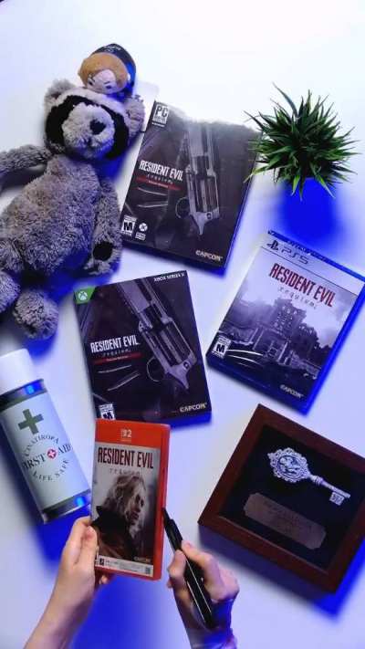 生化危机9安魂曲实体版开箱 卡普空展示各平台内容