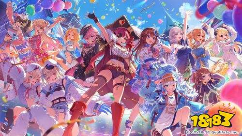 节奏与RPG新作《hololive Dreams》双平台开启事前预约！超过50位hololive成员豪华登场