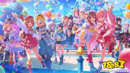 节奏与RPG新作《hololive Dreams》双平台开启事前预约！超过50位hololive成员豪华登场