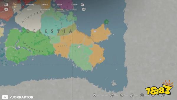 红色沙漠探索画面