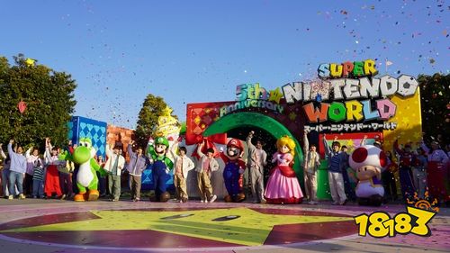 USJ“超级任天堂世界”5周年庆典盛大开幕！人气偶像团体浪花男子惊喜现身