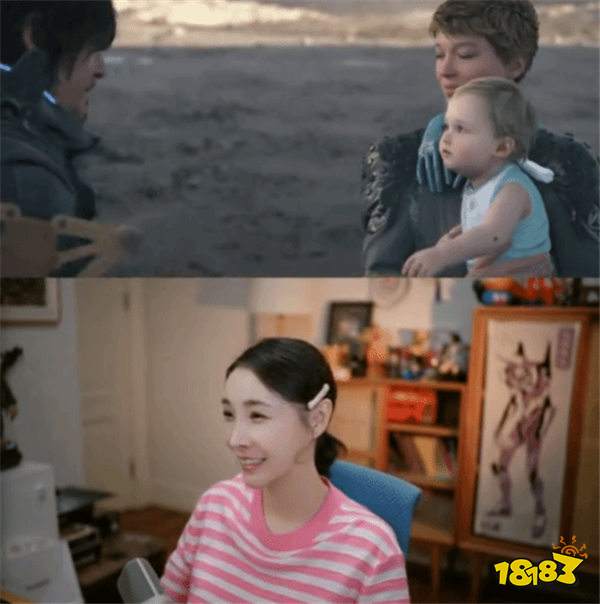 新晋妈妈直接破防！女流直播《死亡搁浅2：冥滩之上》，被山姆带娃剧情戳中差点泪崩！