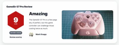 盖世小鸡G7 Pro获IGN 9分 性价比挑战高端手柄