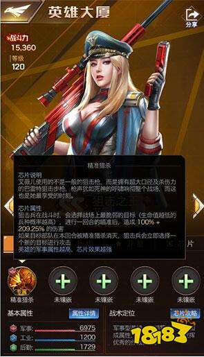 《红警OL》手游艾薇儿好用吗 