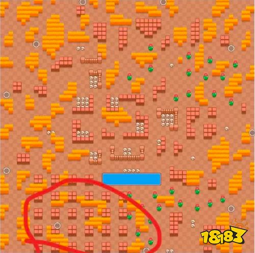 《荒野乱斗》幽暗溪流双人打法攻略