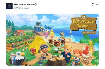 动物森友会遭白宫滥用 任天堂暂未回应
