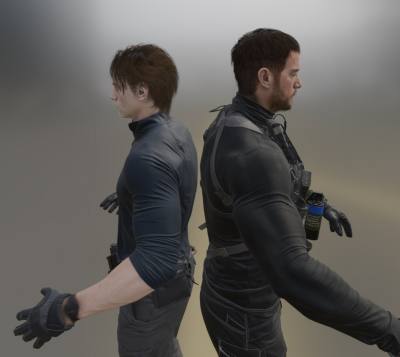 生化危机9里昂肌肉暴涨 与克里斯对比引热议