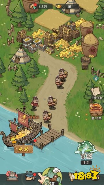 Q萌三国放置爽玩，无废武将解锁休闲新体验！ 近期爆火的三国策略手游《冲啊逗英雄》官网入口