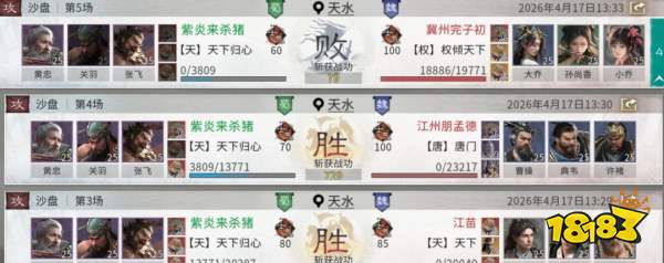 《三国：天下归心》前期低门槛开荒阵容推荐