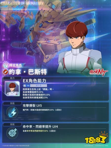 《SD高达G世纪 永恒》发布UR