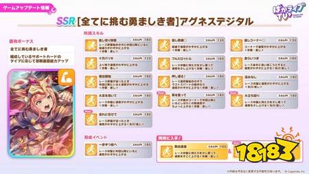 日版《赛马娘 Pretty Derby》推出新丛林口袋、富士奇石黄金周衣装以及故事活动