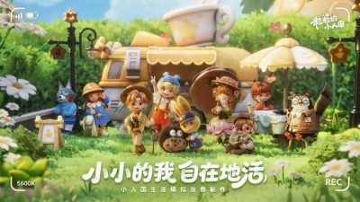 《粒粒的小人国》首次安家测试圆满结束！一起入住书桌上的小人国！