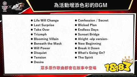 《绯染天空》×《女神异闻录5 皇家版》合作活动详细解禁 东城司将身着合作服装登场