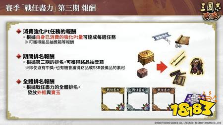 《三国志 霸道》赛季“战任尽力”第三期开幕 全新LR武将“司马师”、“司马昭”于5月更新登场