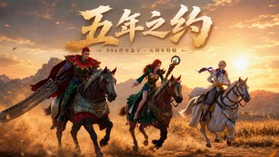 五载金身铸“唯一正统”,996传奇盒子5周年:万境归盒,传奇不灭