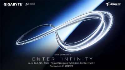 技嘉以“ENTER INFINITY”主题参展 COMPUTEX 2026 全面展现 AI 生态系与沉浸式电竞体验