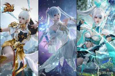 超人气COSER女神助阵！《魔域》三职业COS大片发布，新专精玩法抢先揭秘