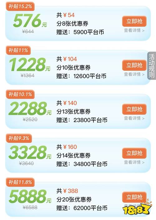 咪噜端午福利派送中!无门槛惊喜礼最高补贴15.2%,5888元礼包仅售388元!