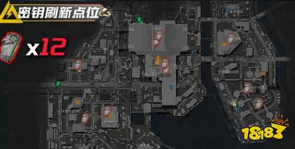 三角洲行动核电站密钥全点位!12个刷新点|高低风险速刷攻略