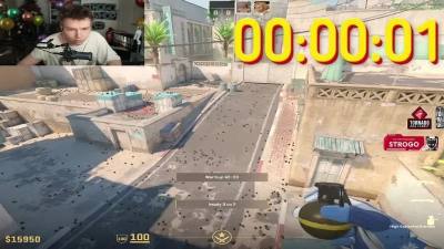 CS2十万颗手雷连锁爆炸俄罗斯博主显卡报废
