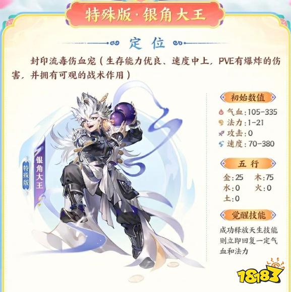 大话西游手游2026鎏金宝鉴:全新封印流毒伤血宠·银角大王登场!