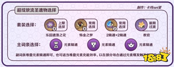 原神雷电将军超绽放流如何配装 原神雷电将军超绽放流配装思路