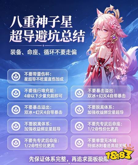 原神八重神子星超导怎么玩 八重神子星超导养成全攻略