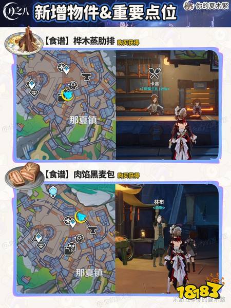 原神月之八新增物品有哪些 月之八新增物品及重要点位盘点