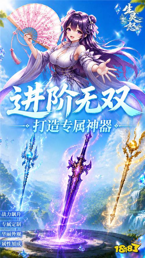 竖版水墨仙侠《生灵怒!离线挂机躺赢飞升,轻松修仙不肝氪!