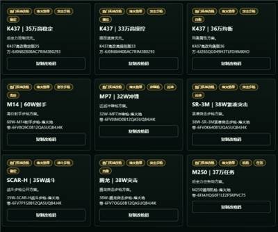 2026三角洲行动M250轻机枪改枪码 S10手游版本真神满配T0神枪改装方案合集