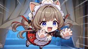 哥伦比娅的养猫日常6：今日份跑酷小猫