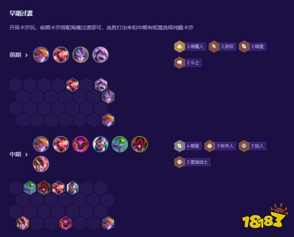 云顶之弈S17六暗星阵容如何过渡 六暗星阵容过渡技巧