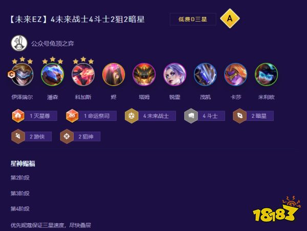 云顶之弈S17未来战士阵容怎么玩 未来战士阵容玩法攻略