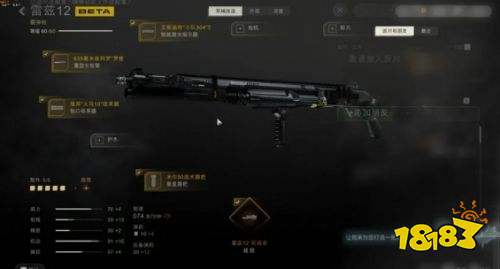 使命召唤现代战争4雷兹12枪械改装方案 COD23雷兹12枪械改装攻略