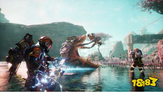 在外星打工是种什么体验？三人合作射击新作《异克斯小队》亮相科隆