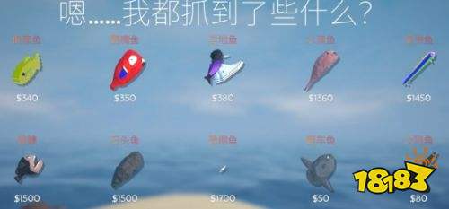 渔力全开全鱼类饵料对照表 渔力全开全鱼类饵料对照一览