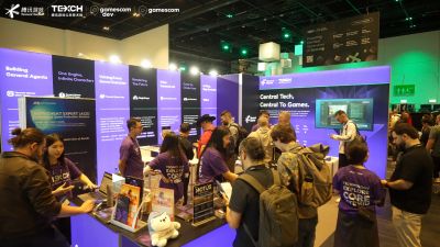 腾讯游戏公共技术线首次整体亮相gamescom,以全链路自研AI技术加速游戏工业创新